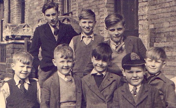 Eric Burgess & friends as boys